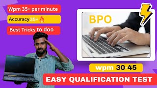 Don't Fail Your BPO Interview! Master the Typing Test in 10 Minutes