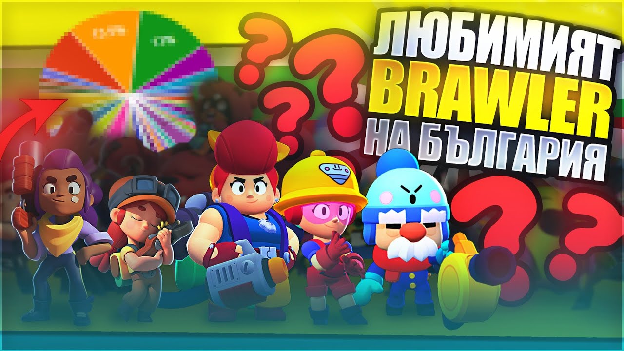 Топ 10 Любими БРОЛЪРИ на БГ Играчите | Brawl Stars