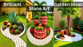 50+ ideas for using decorative stone in the garden