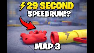 I Beat Grabpack Test Map 3 in 0:29! (NEW FASTEST SPEEDRUN) ⚡