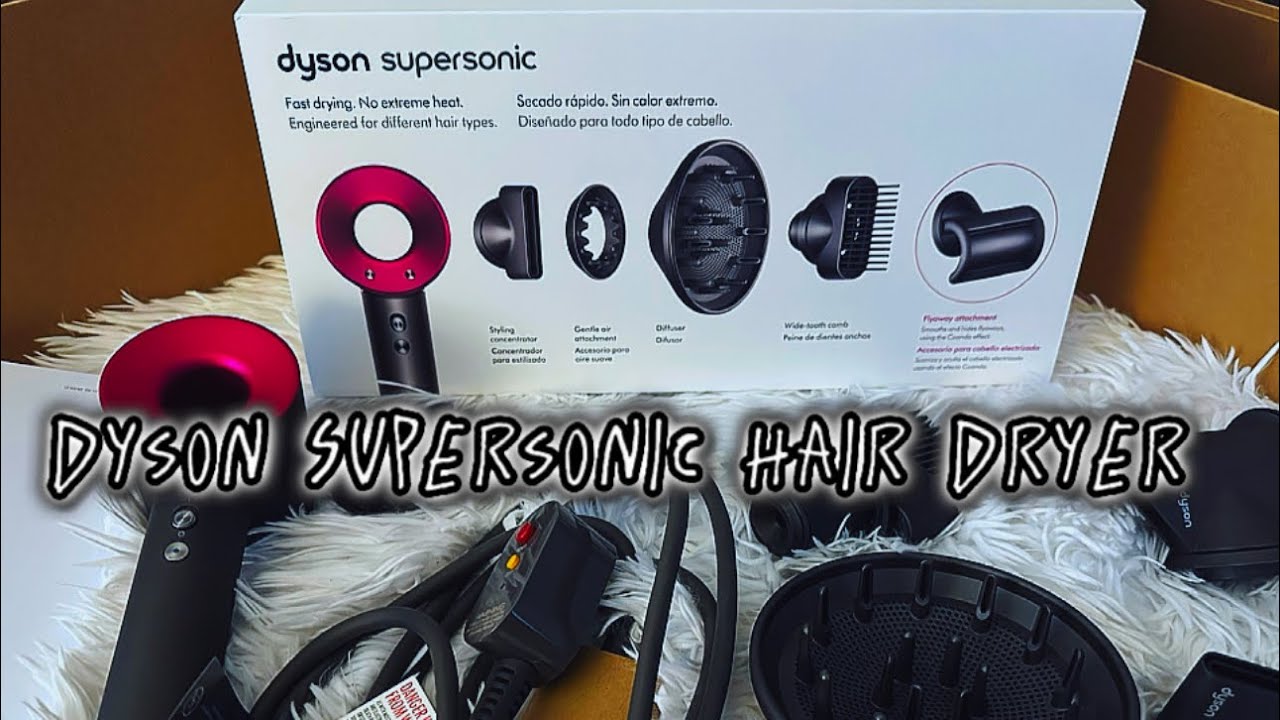 Dyson Supersonic hair dryers unboxing video dyson viral hairdryer