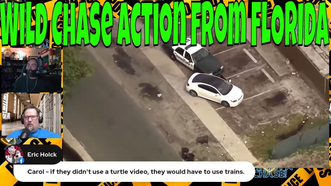 High Speed Police Chase of 17 Year Old Florida Man - YouTube