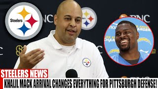 💥 BLOCKBUSTER: Khalil Mack Joins Steelers and Transforms the Defense!