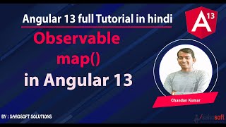 Observable map Angular 13  : Angular 13 Tutorial in Hindi