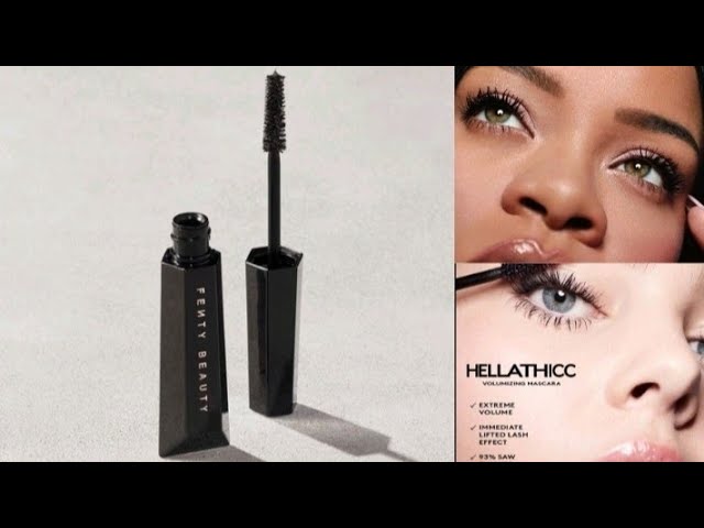ComingSoon New!HELLA THICC VOLUMIZING MASCARA by Fenty Beauty|New Makeup  Releases 2023|Makeup News