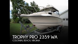 [SOLD] Used 2002 Trophy Pro 2359 WA in Colonial Beach, Virginia