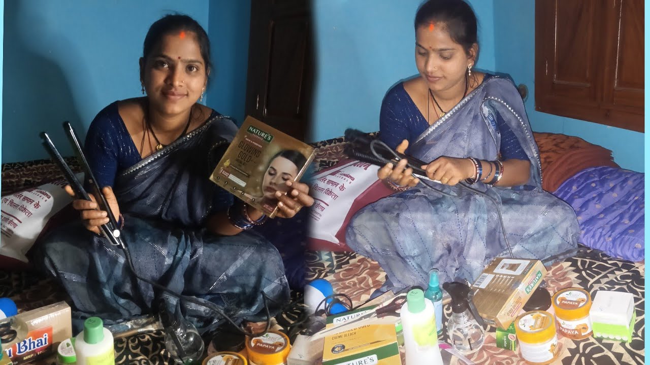 Parlour ke  क्या-क्या shopping ki hun Saman✂️✂️🫅👯😊😊