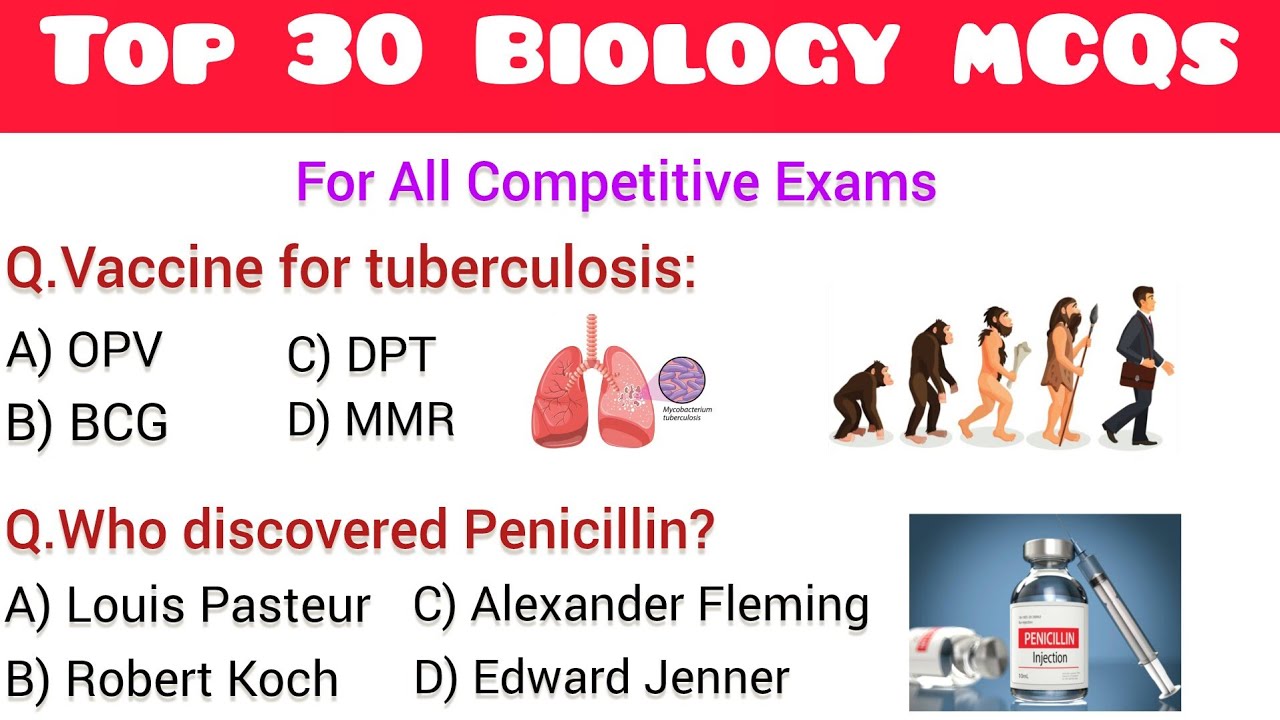 Most Important Biology MCQs for All Competitive Exams | Biology MCQs with Explanation |#biologymcq