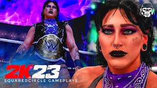Rhea Ripley 2023 Updated Entrance w/ Women's World Title Mod | New WWE 2K23 PC Mods