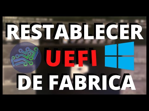 Video: ¿Cómo reinicio el modo UEFI?