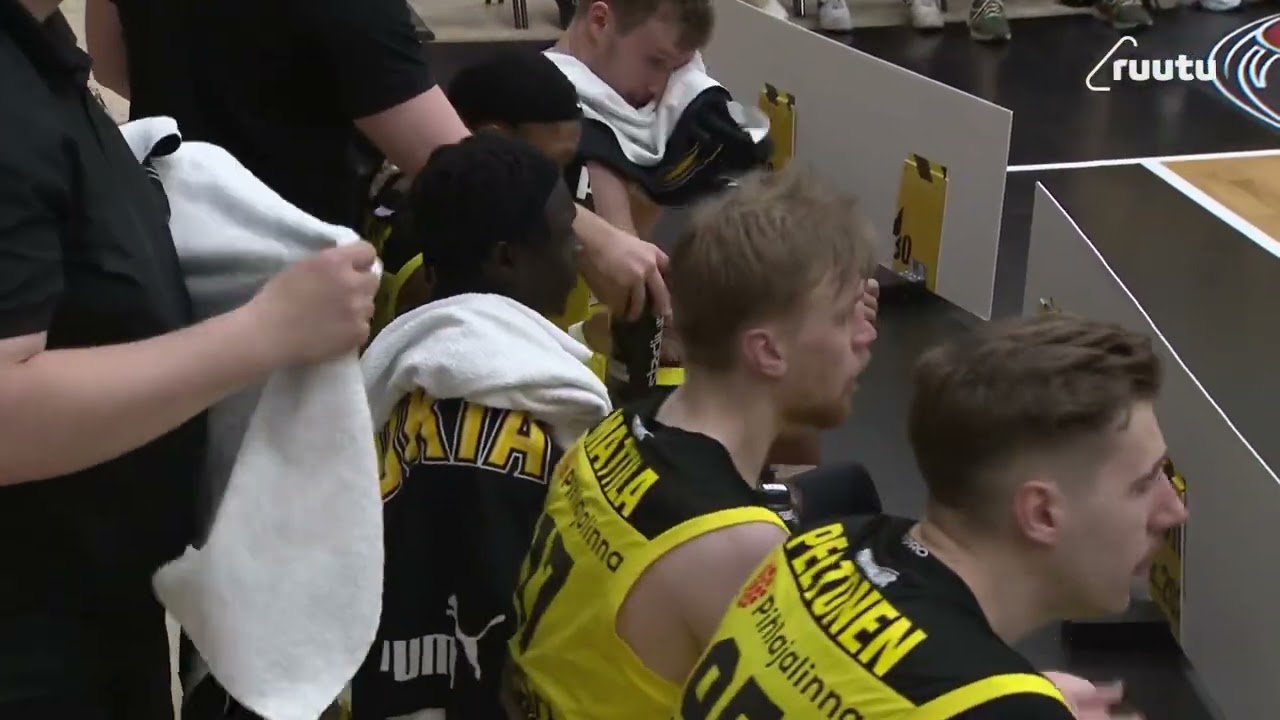 Niko Mattila pelastaa pallon ja Both Gach donkkaa | Finaalit Game 4 | 15.5.2024