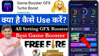 Game Booster GFX Turbo Boost || Game Booster GFX Tool Settings || Game Booster GFX Turbo Boost Use screenshot 3