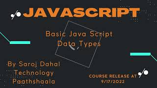 Full JavaScript Basic  #javascript #Javascript_nepali #Datatypes #coding #coders #Technology_Paathshaala News