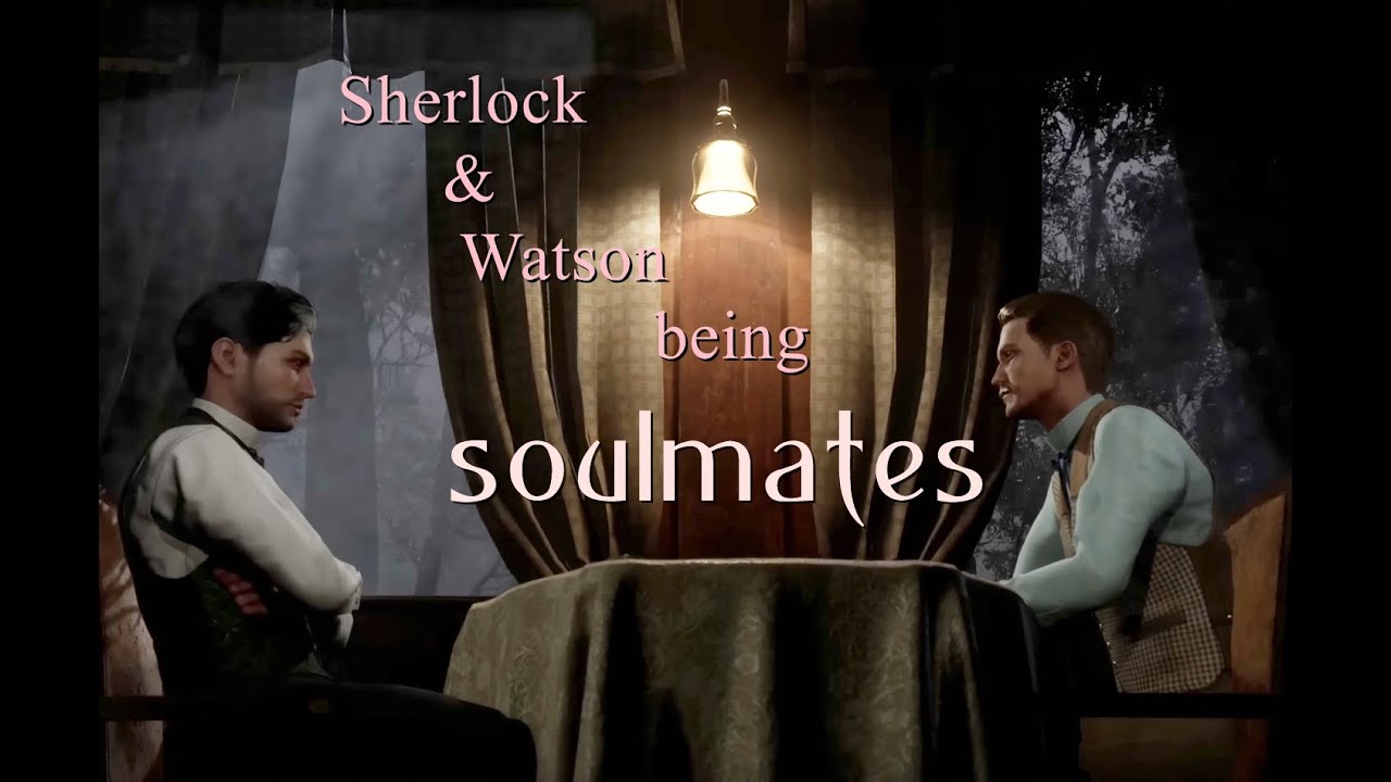 Sherlock and Watson being soulmates in the games (a mega compilation)