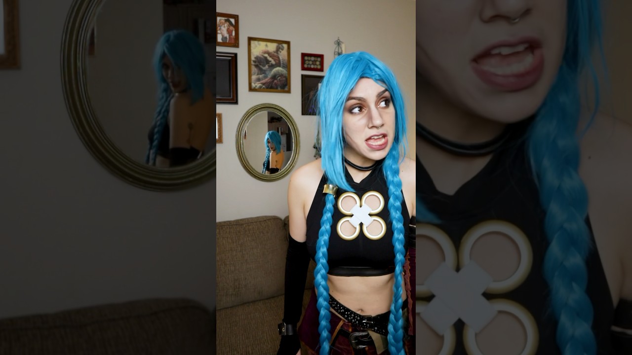 somebody's watching me... JINX edition #cosplayer #diycosplay