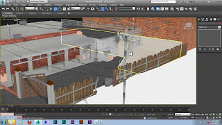 Tutorial on Modeling texturing and lighting a 3d environment in 3dsmax (Part 7)