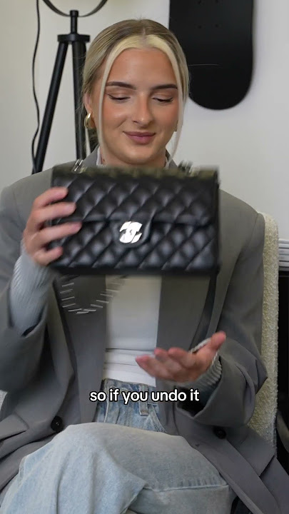 SECRET way to wear a Chanel bag! #luxury #fashion #chanel #fashionhack #tricks