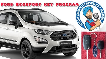 #Ford #EcoSport #All #key #lost key #programming 2012 to 2019 model id 63/80 bit #ignition key