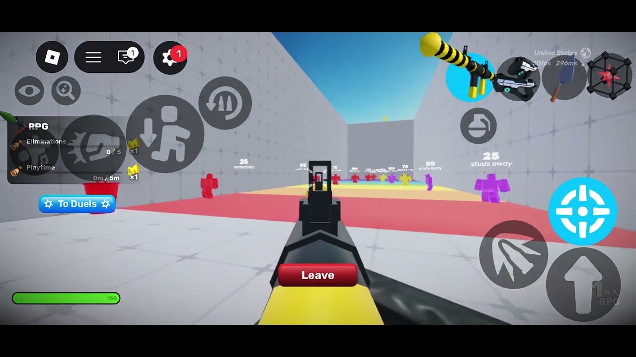 Firework launcher showcase (RPG) rivals roblox - YouTube