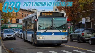 (Rare) MTA NYCT #7027 on the Q39 to Glendale and Queens Plaza + Ride
