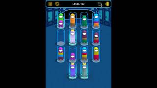 Crewmate Sort 3D Level 169┃Complete Level┃Sorting Games