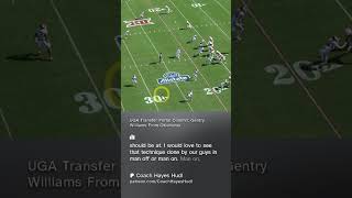 Gentry Williams-UGA Transfer Portal Commits :: Coach Hayes' Hudl