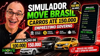 SIMULADOR MOVE BRASIL - Simulação 100.000 e 150.000 #movebrasil 