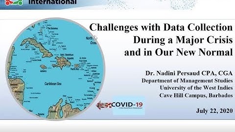 Challenges with Data Collection during a Major Crisis and in our New Normal