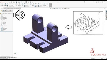 SolidWorks Tutorial 2021! Exercise 136! Mirror step by step! Learn from Home! :D