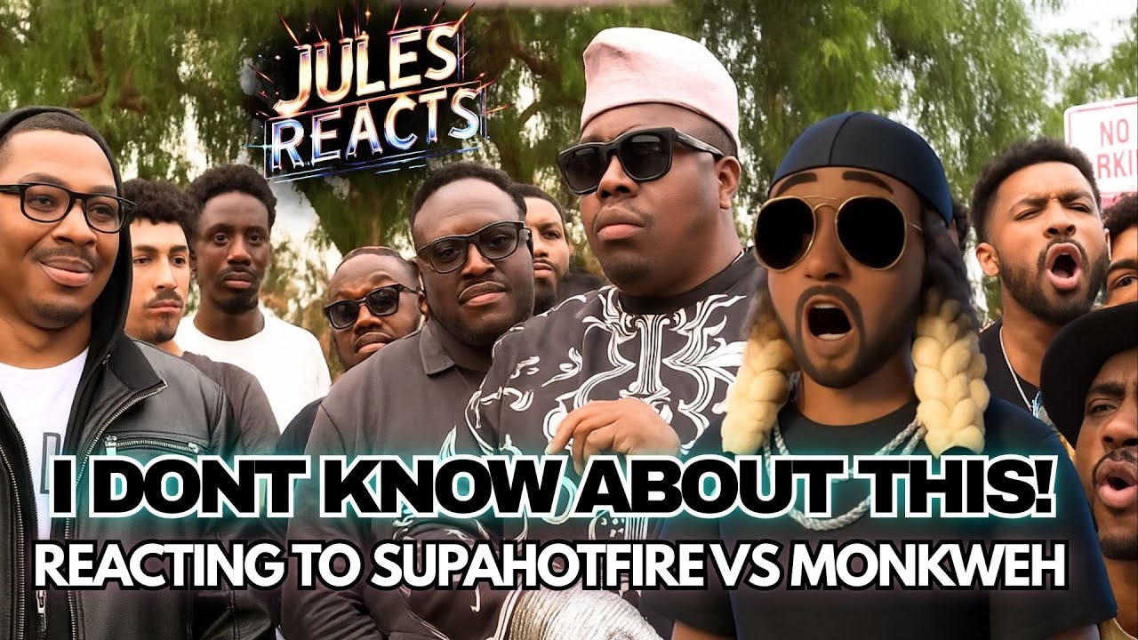 Jules' Reacts To SupaHotFire VS Monkweh Rap Battle #supahotfire  #monkweh  #rapbattle
