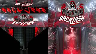 WWE WrestleMania BackLash Graphics Pack 2021 - 2022