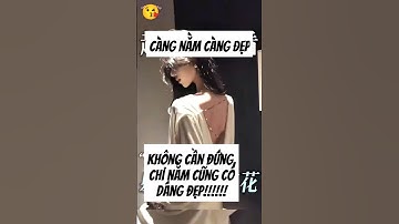 Tập ngay vào động tác cuối video để có được thân hình thon gọn #shorts #lamdep #beautytips