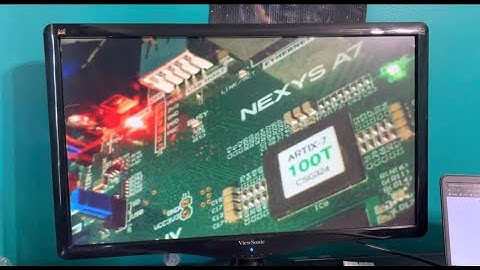 Real-time Video with Nexys A7 FPGA Trainer Board and OV7670 Sensor