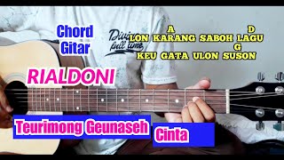 Lagu Aceh  RIALDONI - TEURIMONG GEUNASEH CINTA
