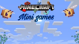 playing minecraft mini games