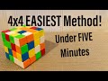 4x4 EASIEST Method! (Reduction Method)