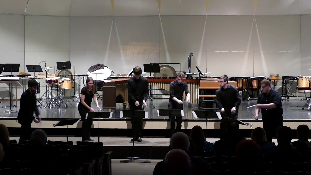 Escape by Andrew Worden UWM Percussion Ensemble YouTube