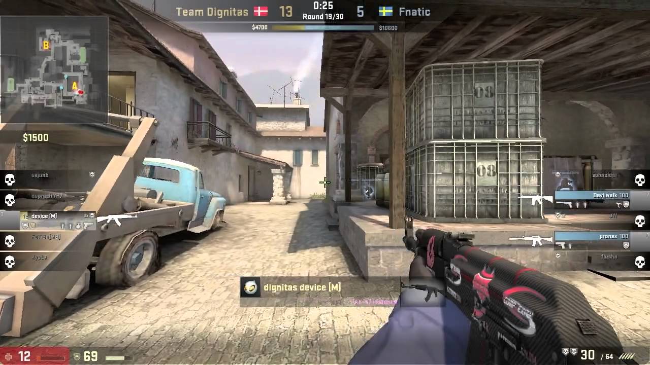 Cs Go De Inferno Pov Device 41 29 Vs Fnatic Copenhagen Games 2014 Youtube