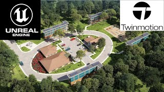 Tm1: Fast Intro Real-Time rendering Twinmotion. How to use for beginners.