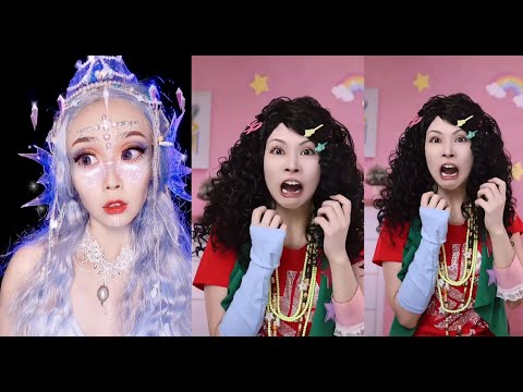 爆火的多巴胺，今年夏天還能再愛我壹次嗎#makeup #makeuptutorial #美妝教學 #仿妆 #搞笑 #挑战100个反派角色