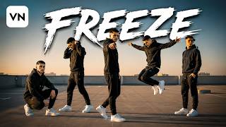 VN App Freeze Frame Trail Effect Tutorial 2026 | Viral Clone Effect Editing on Mobile free editor