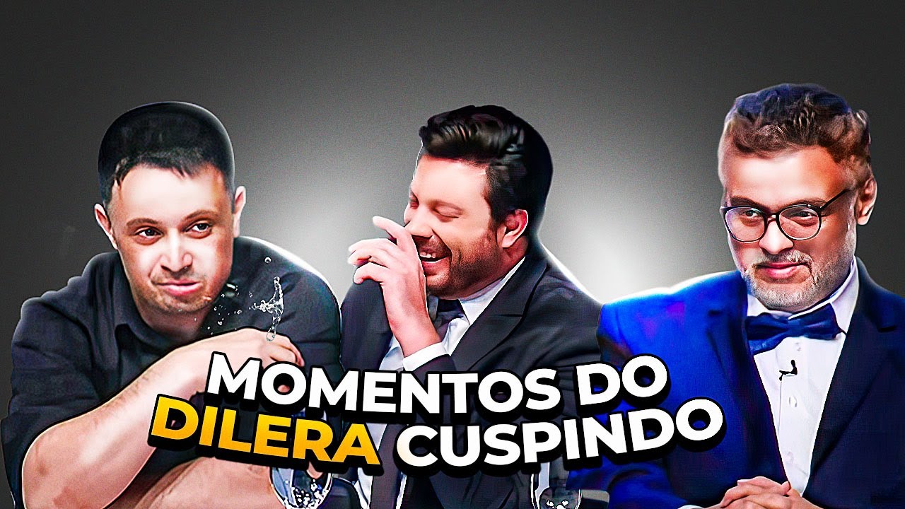 RODA SOLTA: Momentos do DILERA CUSPINDO no ESTÚDIO 😂 #51