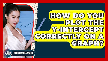 How Do You Plot The Y-intercept Correctly On A Graph? - Your Algebra Coach