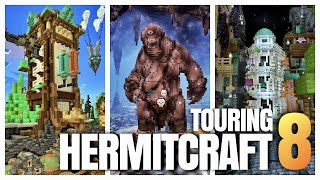 Touring the Hermitcraft 8 World! (Part 2)