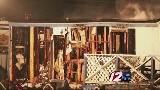 Fire Destroys Three Mobile Homes in Wareham