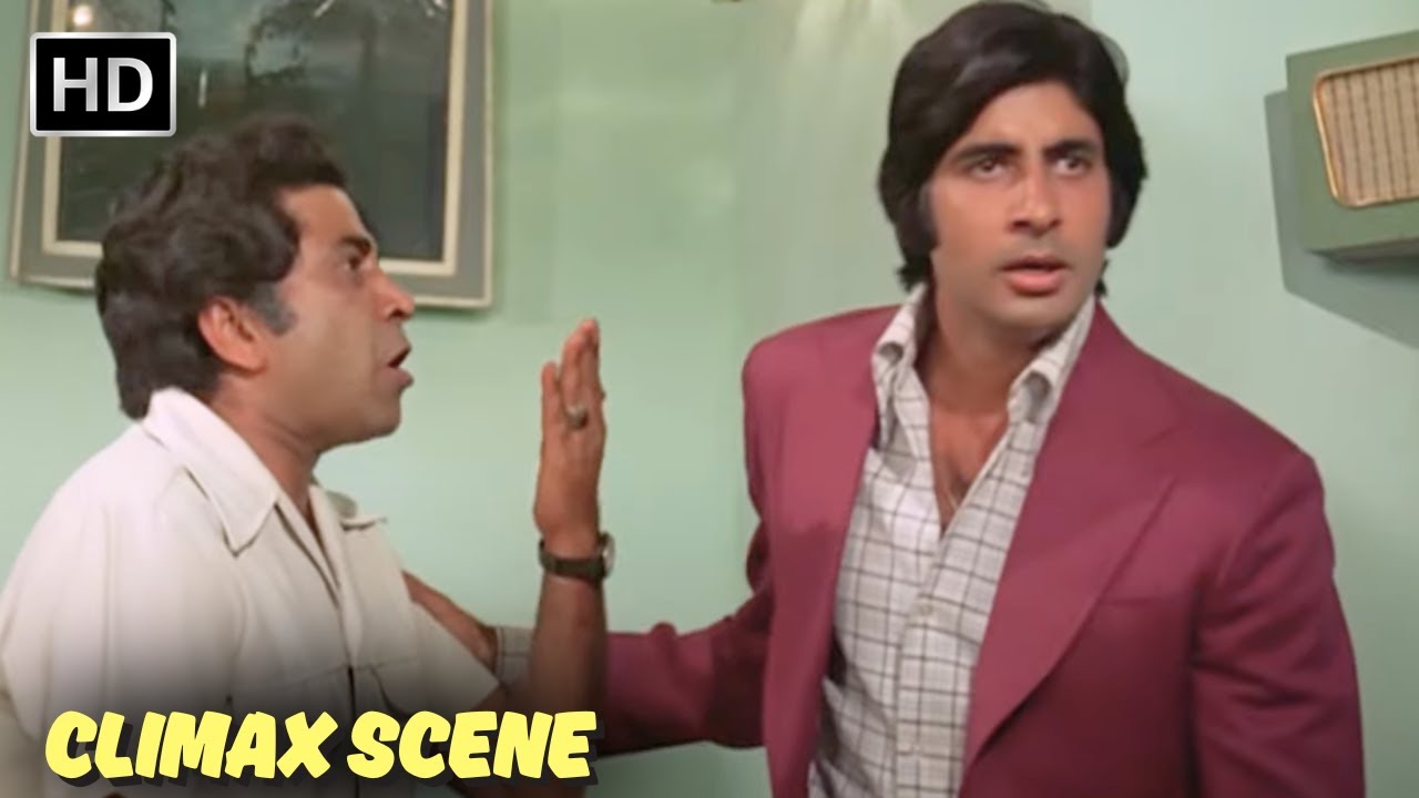 Climax - अमिताभ बच्चन ने की किडनैपर की धुलाई - Benaam - Amitabh Bachchan, Moushumi Chatterjee - HD