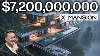 Elon Musk’s $7.2 Billion “Mansion X” – A Real-Life Sci-Fi Palace
