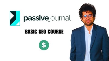 KW Research for an eCommerce SEO Basics Lesson 09 SEO Coursen- passive journal - Khalid Farhan
