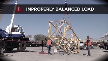 What is the Correct Way to Secure a Crane Load? | Sims Crane Q&A
