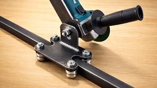 Download Lagu This Smart Sliding Setup Turns An Angle Grinder Into A Precision Cutting Machine MP3